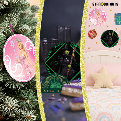 Wicked Witches Party Decoration Pack Cardboard Cut Outs & Decals Height 45cm