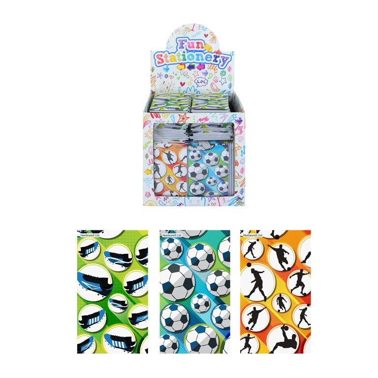 Mini Football Notebook Party Bag Filler | Party Save Smile