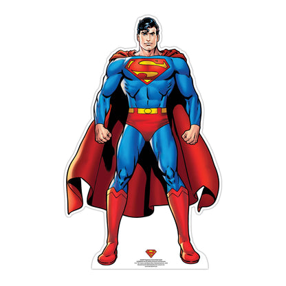 Superman Comic Style Cardboard Cut Out Height 92cm