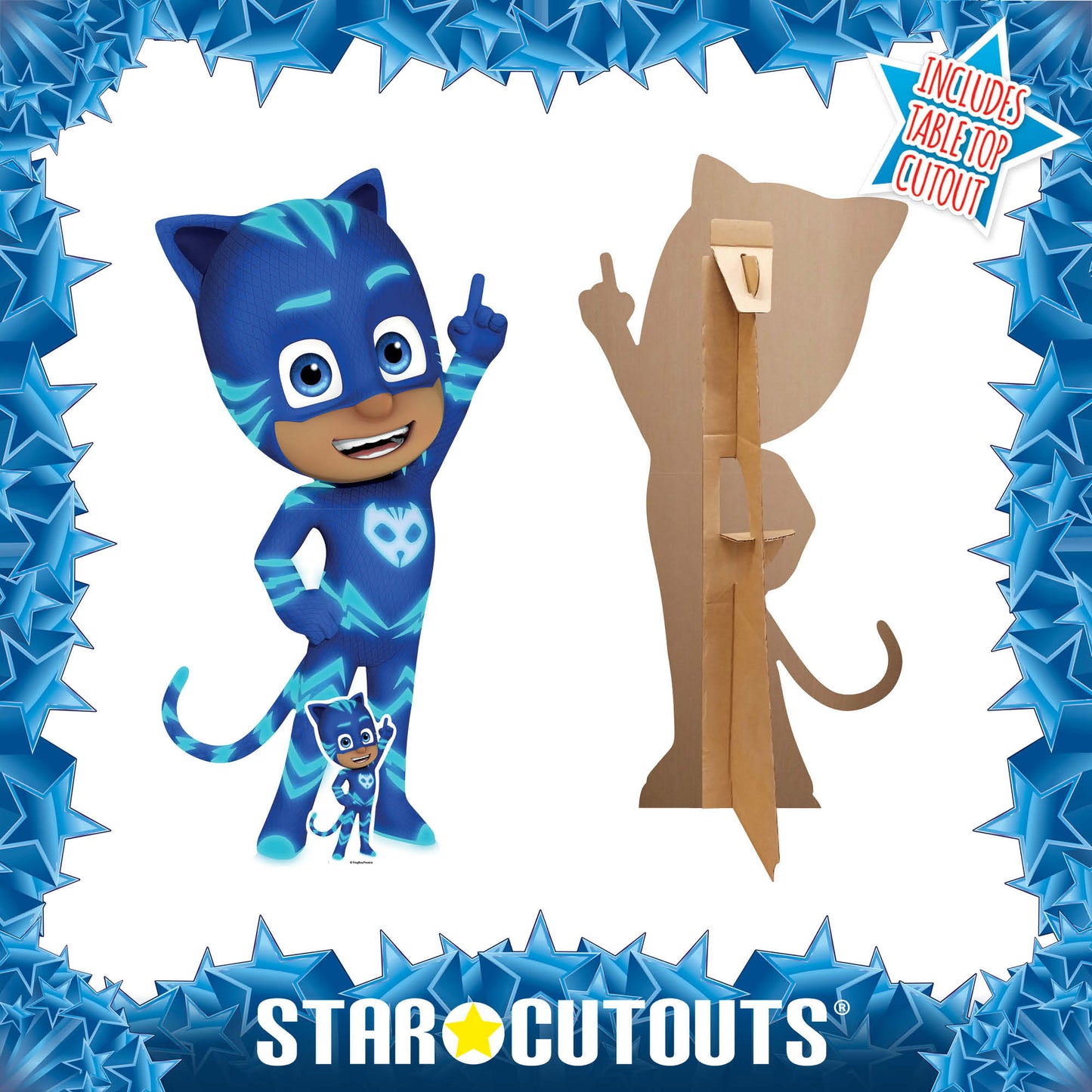 PJ Masks Catboy Cardboard Cut Out Height 93cm