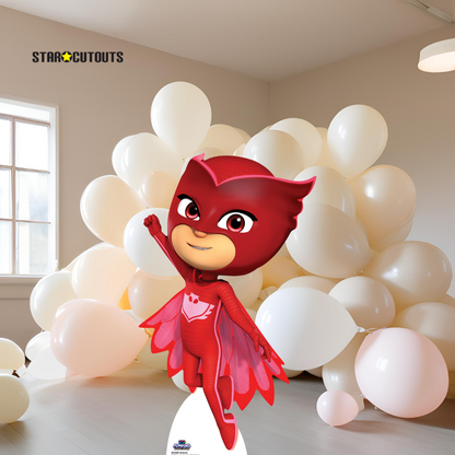 Owlette PJ Masks Cardboard Cut Out Height 85cm