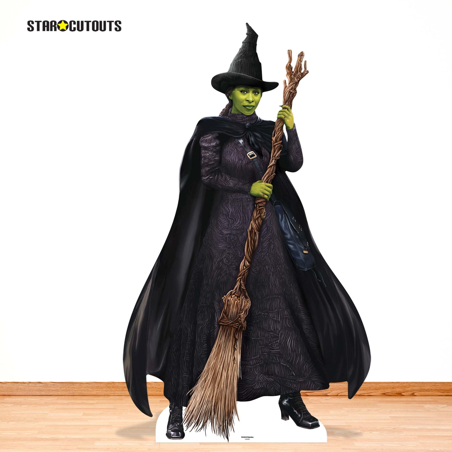 Wicked Elphaba Cardboard Cutout Green Witch Height 159cm