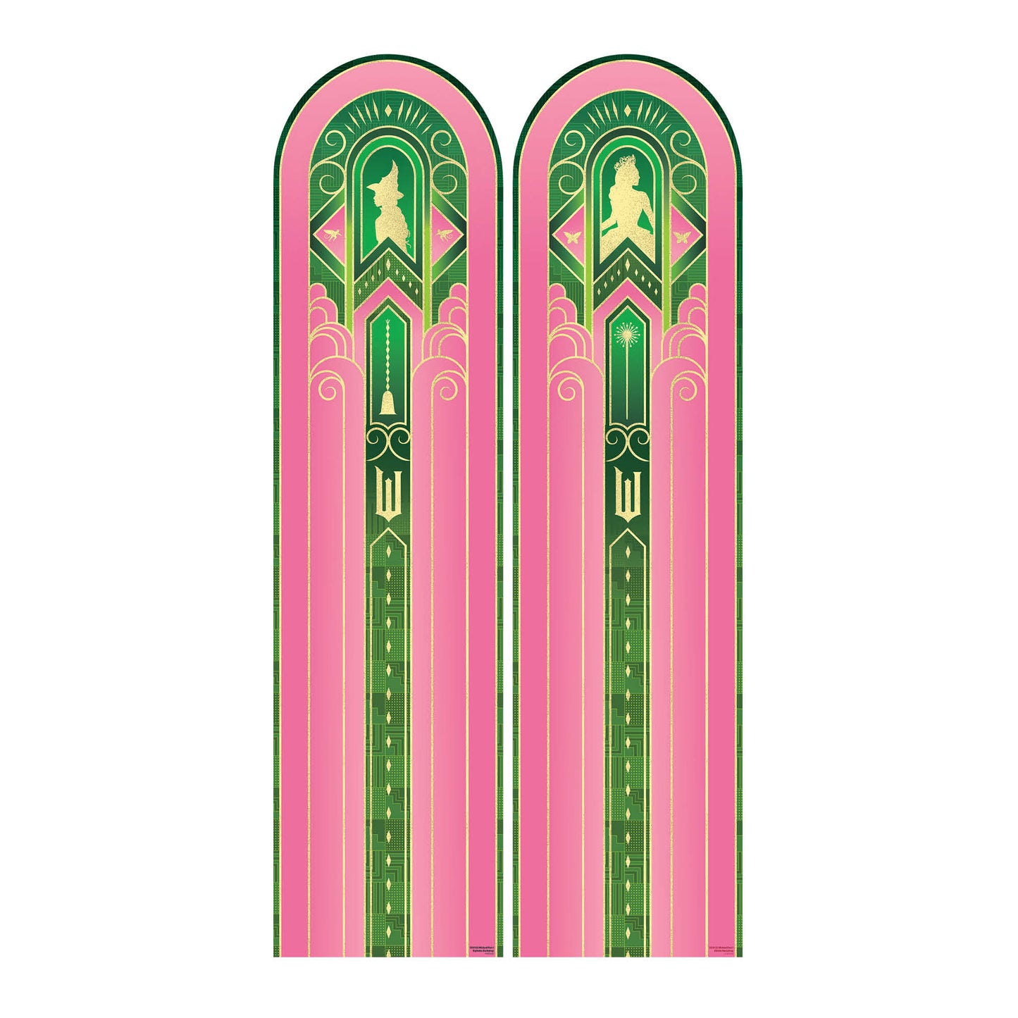 Wicked Cardboard Cut Out Backdrop Pack Height 185cm