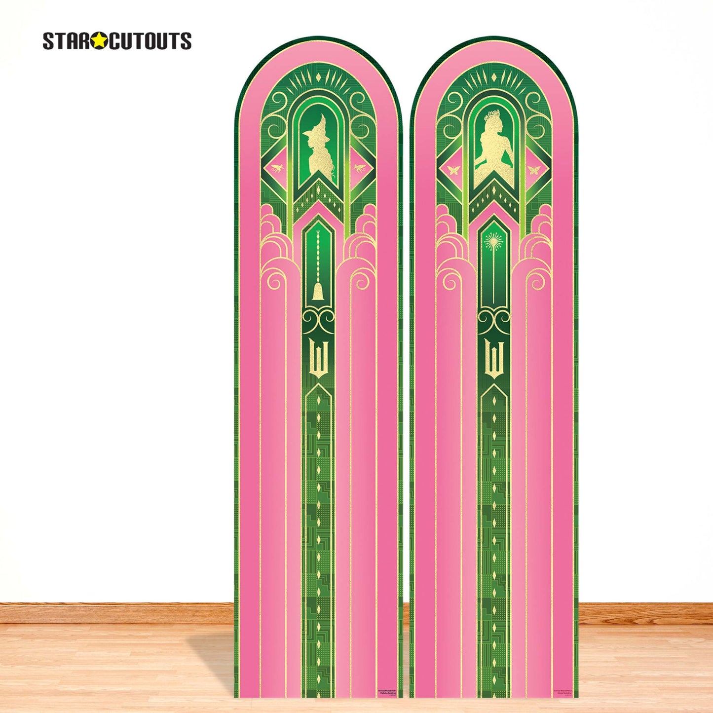 Wicked Cardboard Cut Out Backdrop Pack Height 185cm