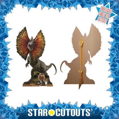 Jurassic World Dilophosaurus Cardboard Cut Out Height 135cm