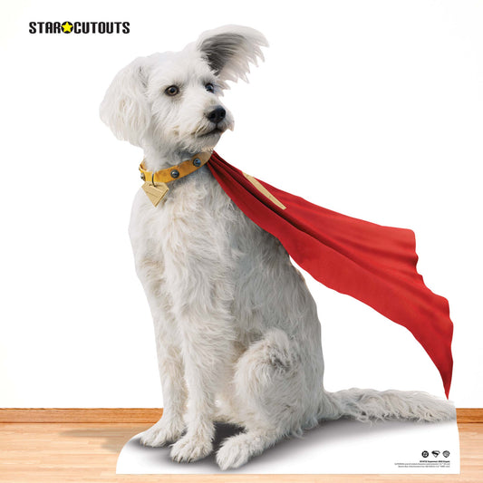 Superman 2025 Movie Krypto Cardboard Cut Out Height 94cm