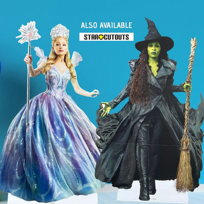 Green Witch Elphaba Cutout Wicked Cardboard Cut Out Height 159cm