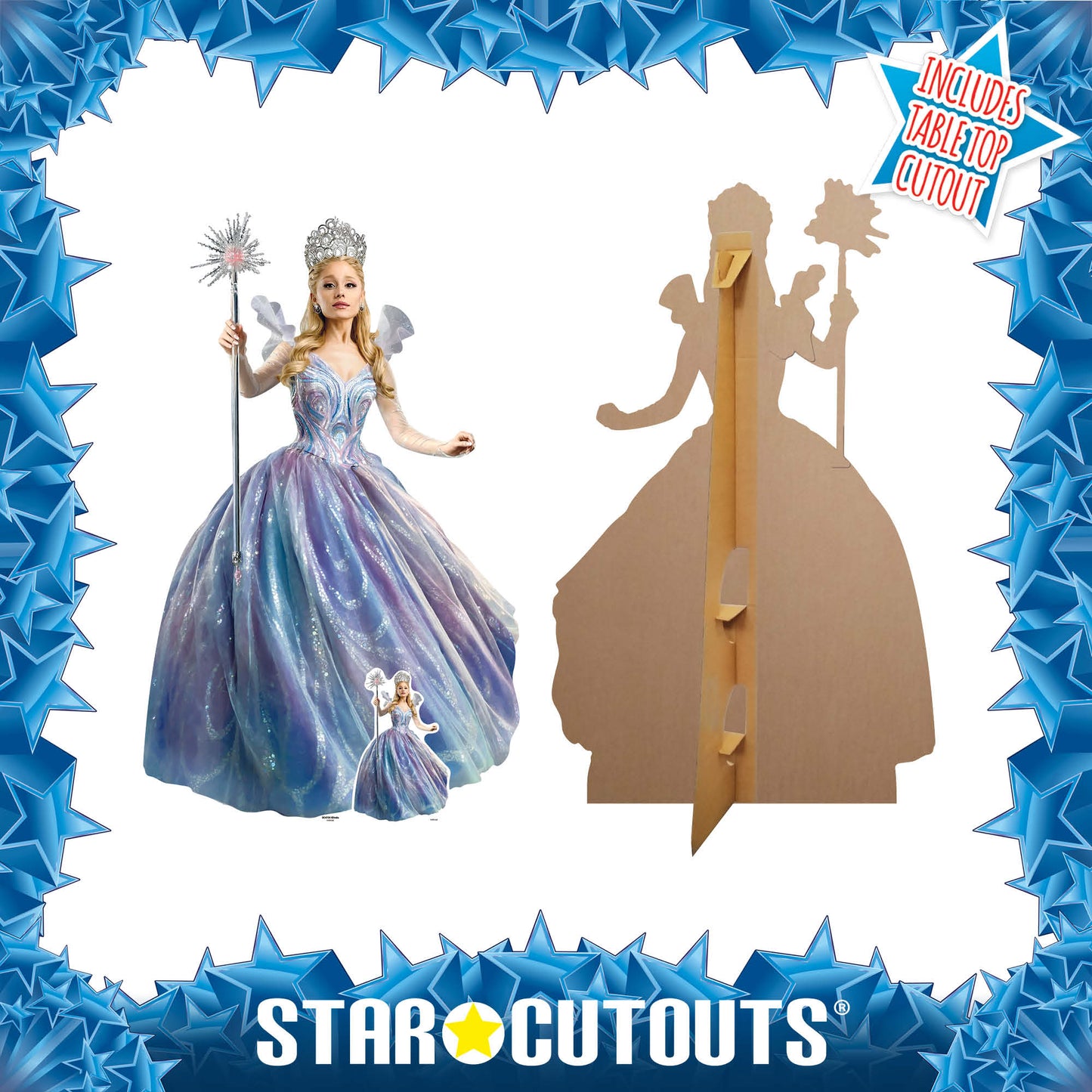 Wicked Glinda Cardboard Cut Out Height 152cm