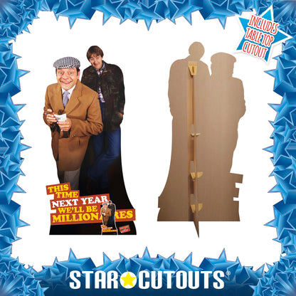 Only Fools and Horses Cardboard Cutout Rodney and Del Boy Height 188cm