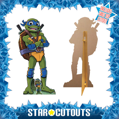 Leonardo Ninja Turtles Medium Cardboard Cut Out Height 135cm
