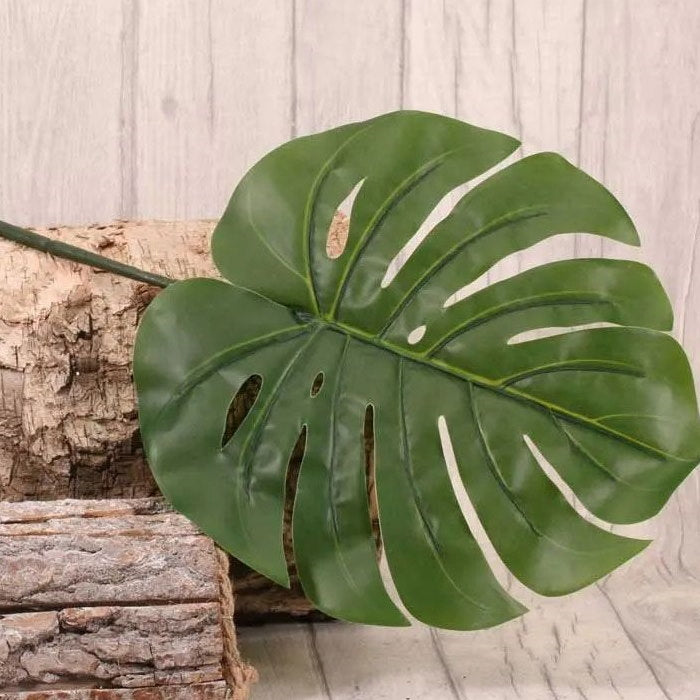 Large Real Touch Philodendron Leaf Spray | Party Save Smile