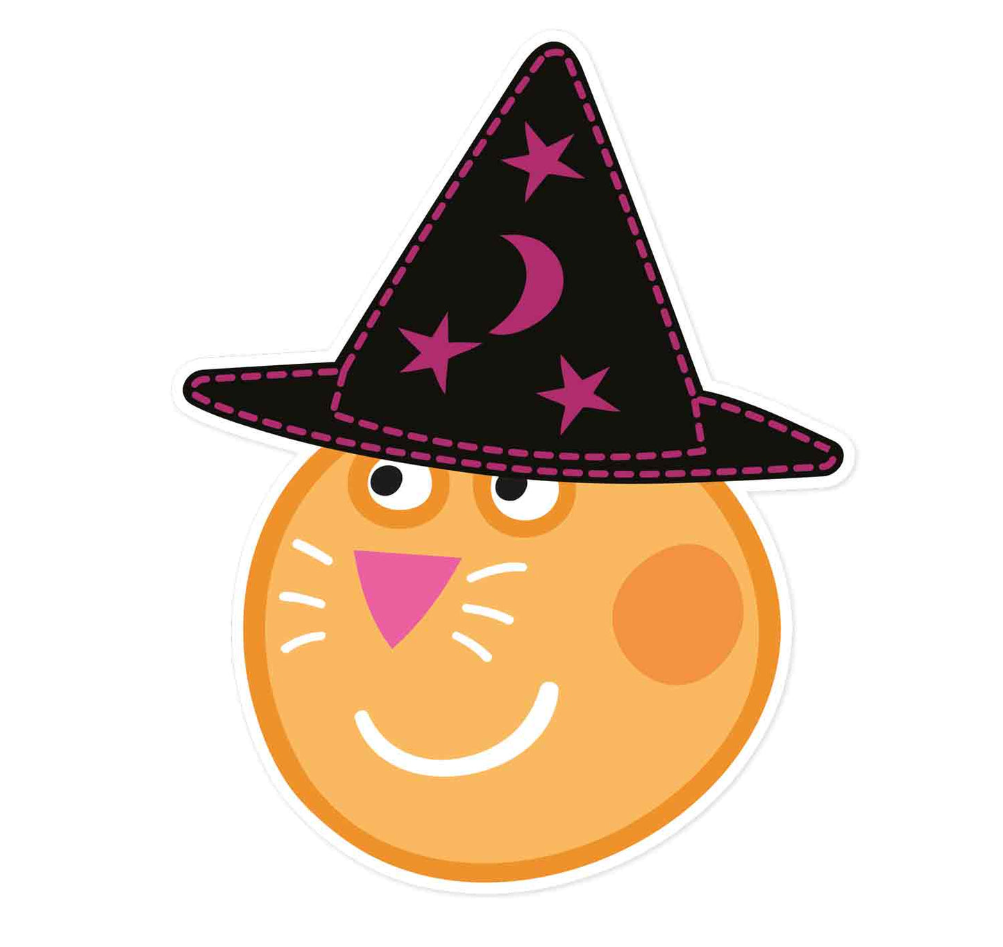Candy Cat Peppa Pig Halloween Face Mask (Single)
