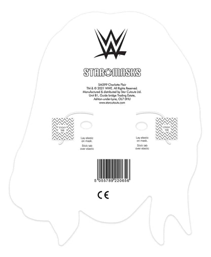 Charlotte Flair Face Mask WWE Wrestler (Single)