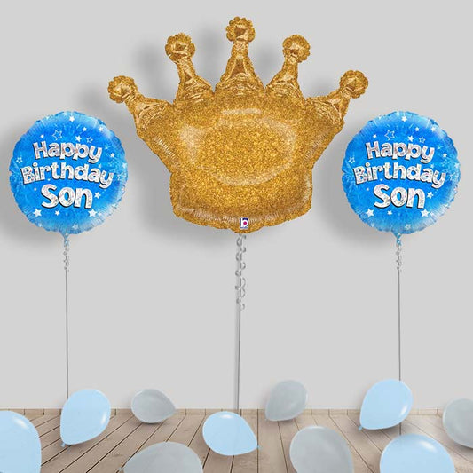 Happy Birthday Son Balloon Package in a Box