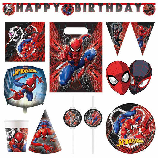 Spiderman Party Supplies, Decorations, Banners, Balloons and Party Bags