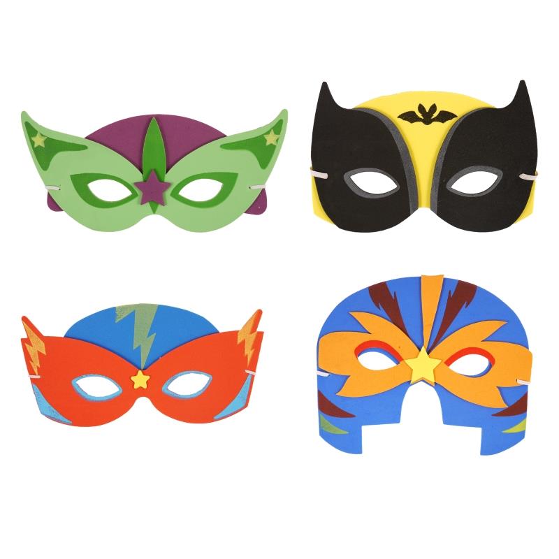 Superhero Party Face Masks: Party Bag Filler Favour | Party Save Smile
