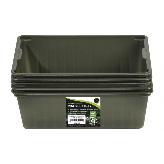 Mini Seed Trays Bio-Based Pack of 5 | Party Save Smile
