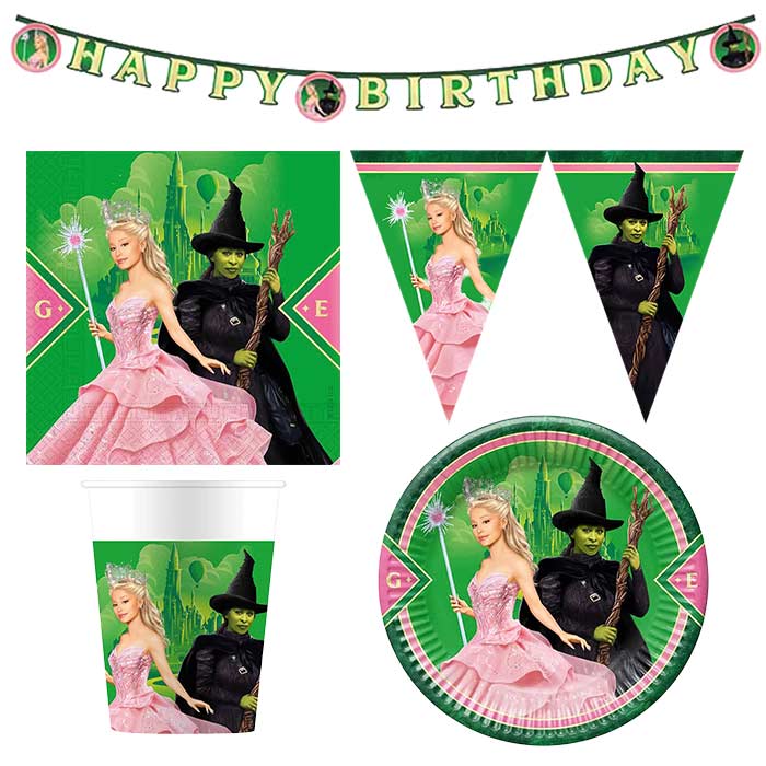 Wicked Party Supplies, Decorations, Banners, Balloons and Party Bags
