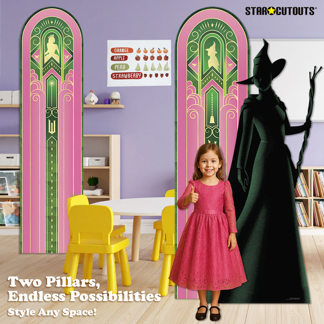 Wicked Cardboard Cut Out Backdrop Pack Height 185cm