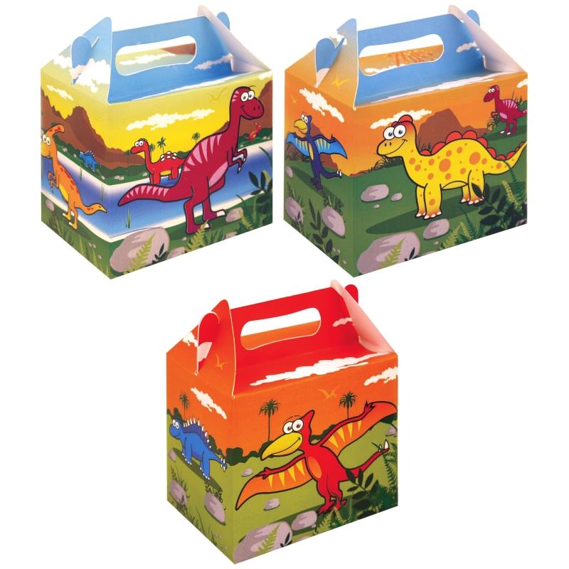 Dinosaur Party Food Boxes 14 x 10cm | Party Save Smile