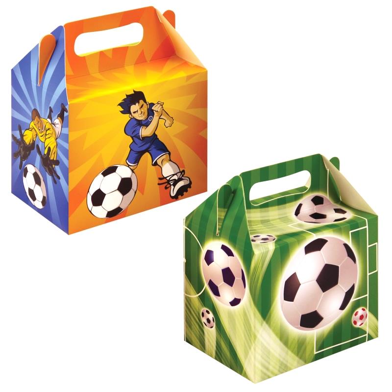 Football Party Boxes 14 x 10cm | Party Save Smile