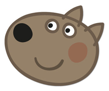 Danny Dog Peppa Pig Single Face Mask
