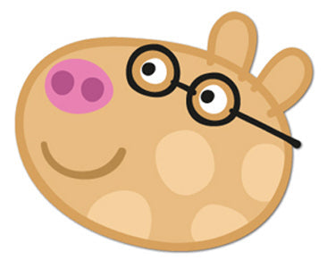 Pedro Pony Peppa Pig Face Mask Cardboard (Single)