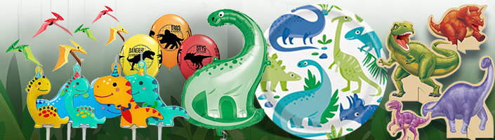 I Am One Banner Jurassic World Dinosaur Birthday Party Supplies