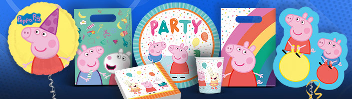 Large PEPPA PIG George Foil Balloons Children Birthday Party Decoration