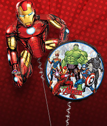 Avengers 29 Star Balloon (Each) - Party Supplies 