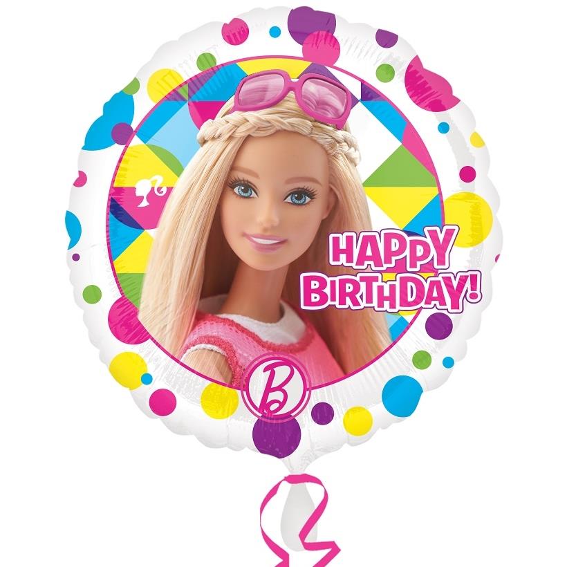Barbie Happy Birthday Cake And Balloons Get More Anythink's