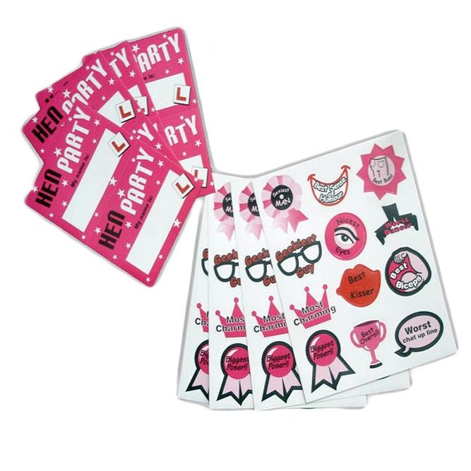 Hen Party Sticker Pack - Buy Online