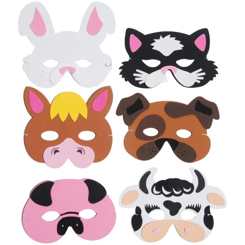 Farm Animals Masks | Party Save Smile